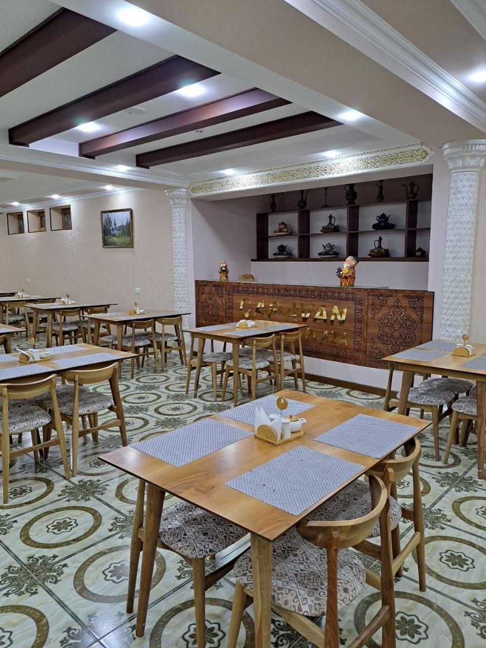 Caravan Plaza Inn Boutique Buhara Kültér fotó